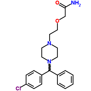 163837-43-2;83881-37-2  2-(2-{4-[(4-chlorophenyl)(phenyl)methyl]piperazin-1-yl}ethoxy)acetamide