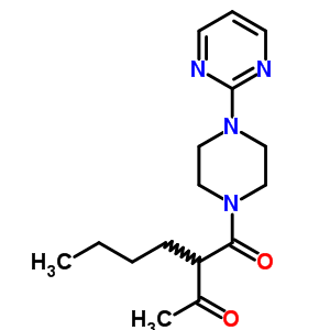 164468-04-6  3-[(4-pyrimidin-2-ylpiperazin-1-yl)carbonyl]heptan-2-one
