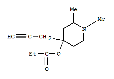 802003-12-9  4-Piperidinol,1,2-dimethyl-4-(2-propyn-1-yl)-, 4-propanoate 802003-12-9  4-Piperidinol,1,2-dimethyl-4-(2-propyn-1-yl)-, 4-propanoate