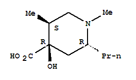 802021-40-5  4-Piperidinecarboxylicacid, 4-hydroxy-1,5-dimethyl-2-propyl-, (2R,4R,5S)-rel- 802021-40-5  4-Piperidinecarboxylicacid, 4-hydroxy-1,5-dimethyl-2-propyl-, (2R,4R,5S)-rel-