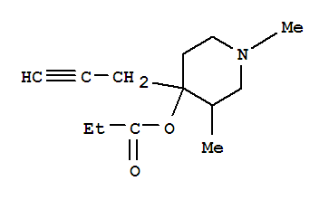 802284-44-2  4-Piperidinol,1,3-dimethyl-4-(2-propyn-1-yl)-, 4-propanoate 802284-44-2  4-Piperidinol,1,3-dimethyl-4-(2-propyn-1-yl)-, 4-propanoate