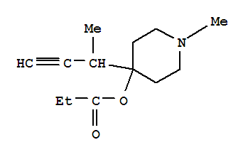 802284-45-3  4-Piperidinol,1-methyl-4-(1-methyl-2-propyn-1-yl)-, 4-propanoate 802284-45-3  4-Piperidinol,1-methyl-4-(1-methyl-2-propyn-1-yl)-, 4-propanoate