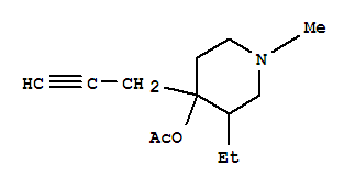 802572-63-0  4-Piperidinol,3-ethyl-1-methyl-4-(2-propyn-1-yl)-, 4-acetate 802572-63-0  4-Piperidinol,3-ethyl-1-methyl-4-(2-propyn-1-yl)-, 4-acetate