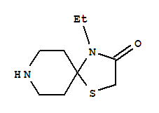 802620-28-6  1-Thia-4,8-diazaspiro[4.5]decan-3-one,4-ethyl-