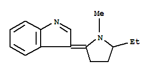 802859-97-8  3H-Indole,3-(5-ethyl-1-methyl-2-pyrrolidinylidene)-