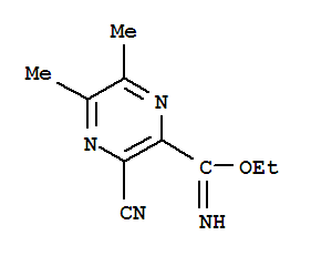 806628-46-6  2-Pyrazinecarboximidicacid, 3-cyano-5,6-dimethyl-, ethyl ester