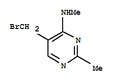 806638-53-9  4-Pyrimidinamine,5-(bromomethyl)-N,2-dimethyl-