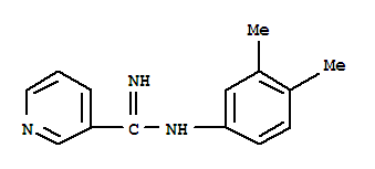 812692-68-5  3-Pyridinecarboximidamide,N-(3,4-dimethylphenyl)-