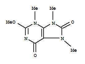 817631-42-8  3H-Purine-6,8-dione,7,9-dihydro-2-methoxy-3,7,9-trimethyl-