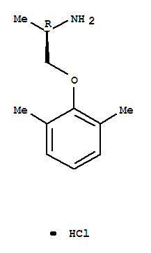 81771-86-0  2-Propanamine,1-(2,6-dimethylphenoxy)-, hydrochloride (1:1), (2R)-