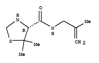 819083-88-0  4-Thiazolidinecarboxamide,5,5-dimethyl-N-(2-methyl-2-propen-1-yl)-, (4R)-