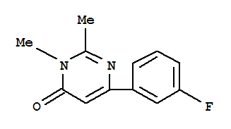 824391-15-3  4(3H)-Pyrimidinone,6-(3-fluorophenyl)-2,3-dimethyl-