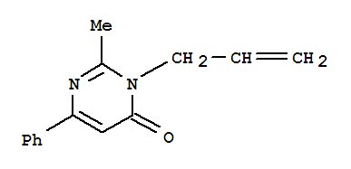 824391-86-8  4(3H)-Pyrimidinone,2-methyl-6-phenyl-3-(2-propen-1-yl)-