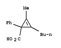 824425-10-7  2-Cyclopropene-1-carboxylicacid, 2-butyl-3-methyl-1-phenyl-