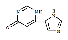 840529-42-2  4(3H)-Pyrimidinone,6-(1H-imidazol-5-yl)-
