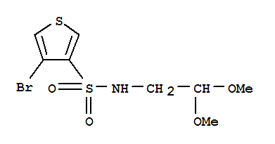850348-62-8  3-Thiophenesulfonamide,4-bromo-N-(2,2-dimethoxyethyl)-