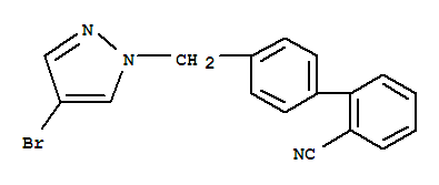 850349-04-1  [1,1'-Biphenyl]-2-carbonitrile,4'-[(4-bromo-1H-pyrazol-1-yl)methyl]-