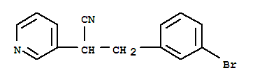 850349-66-5  3-Pyridineacetonitrile,a-[(3-bromophenyl)methyl]-