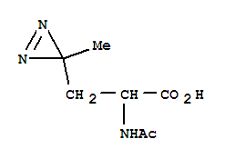 851960-88-8  3H-Diazirine-3-propanoicacid, a-(acetylamino)-3-methyl-