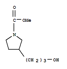 854411-74-8  1-Pyrrolidinecarboxylicacid, 3-(3-hydroxypropyl)-, methyl ester