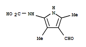 856121-21-6  2-Pyrrolecarbamic acid,4-formyl-3,5-dimethyl- (3CI)