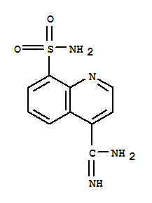 856176-47-1  4-Quinolinecarboximidamide,8-(aminosulfonyl)-