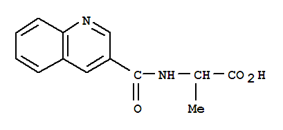 860206-05-9  3-Quinolinecarboxamide,N-(1-carboxyethyl)- (5CI)