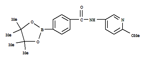 864759-41-1  Benzamide,N-(6-methoxy-3-pyridinyl)-4-(4,4,5,5-tetramethyl-1,3,2-dioxaborolan-2-yl)-