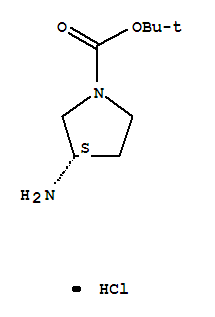 874140-63-3  1-Pyrrolidinecarboxylicacid, 3-amino-, 1,1-dimethylethyl ester, hydrochloride (1:1), (3S)-