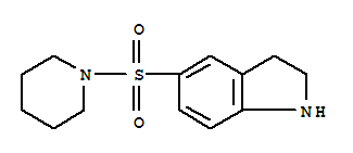 874593-99-4  1H-Indole,2,3-dihydro-5-(1-piperidinylsulfonyl)-