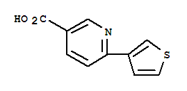 877674-90-3  3-Pyridinecarboxylicacid, 6-(3-thienyl)-