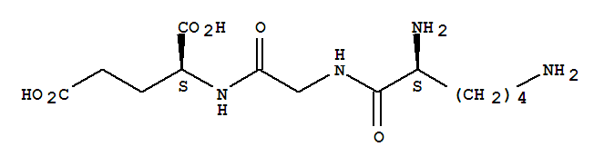88096-12-2  L-Glutamic acid, L-lysylglycyl-