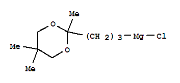 88128-60-3  Magnesium,chloro[3-(2,5,5-trimethyl-1,3-dioxan-2-yl)propyl]-