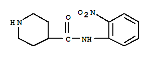 883106-60-3  4-Piperidinecarboxamide,N-(2-nitrophenyl)- 883106-60-3  4-Piperidinecarboxamide,N-(2-nitrophenyl)-