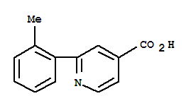 883528-31-2  4-Pyridinecarboxylicacid, 2-(2-methylphenyl)-