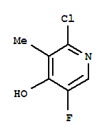 884495-29-8  4-Pyridinol,2-chloro-5-fluoro-3-methyl-