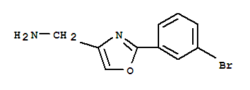 885273-09-6  4-Oxazolemethanamine,2-(3-bromophenyl)- 885273-09-6  4-Oxazolemethanamine,2-(3-bromophenyl)-