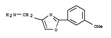 885273-17-6  4-Oxazolemethanamine,2-(3-methoxyphenyl)- 885273-17-6  4-Oxazolemethanamine,2-(3-methoxyphenyl)-