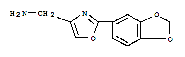 885273-48-3  4-Oxazolemethanamine,2-(1,3-benzodioxol-5-yl)- 885273-48-3  4-Oxazolemethanamine,2-(1,3-benzodioxol-5-yl)-