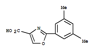 885273-74-5  4-Oxazolecarboxylicacid, 2-(3,5-dimethylphenyl)- 885273-74-5  4-Oxazolecarboxylicacid, 2-(3,5-dimethylphenyl)-