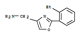885273-94-9  4-Oxazolemethanamine,2-(2-ethylphenyl)- 885273-94-9  4-Oxazolemethanamine,2-(2-ethylphenyl)-