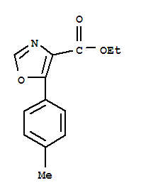 885274-06-6  4-Oxazolecarboxylicacid, 5-(4-methylphenyl)-, ethyl ester 885274-06-6  4-Oxazolecarboxylicacid, 5-(4-methylphenyl)-, ethyl ester