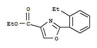 885274-58-8  4-Oxazolecarboxylicacid, 2-(2-ethylphenyl)-, ethyl ester 885274-58-8  4-Oxazolecarboxylicacid, 2-(2-ethylphenyl)-, ethyl ester