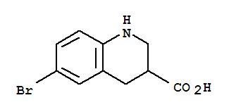 885278-13-7  3-Quinolinecarboxylicacid, 6-bromo-1,2,3,4-tetrahydro-