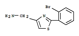 885280-21-7  4-Thiazolemethanamine,2-(2-bromophenyl)-