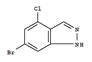 1H-Indazole,6-bromo-4-chloro-