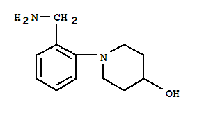 887580-19-0  4-Piperidinol,1-[2-(aminomethyl)phenyl]-
