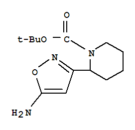 887586-34-7  1-Piperidinecarboxylicacid, 2-(5-amino-3-isoxazolyl)-, 1,1-dimethylethyl ester