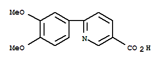 887976-58-1  3-Pyridinecarboxylicacid, 6-(3,4-dimethoxyphenyl)-