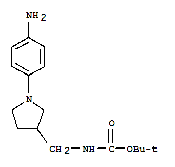 889948-62-3  [1-(4-AMINO-PHENYL)-PYRROLIDIN-3-YLMETHYL]-CARBAMIC ACID TERT-BUTYL ESTER